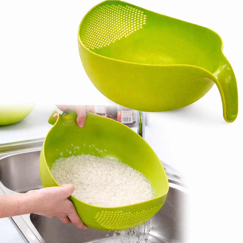Multi-Use Strainer Bowl | Vegetable & Fruit Washer 🍎